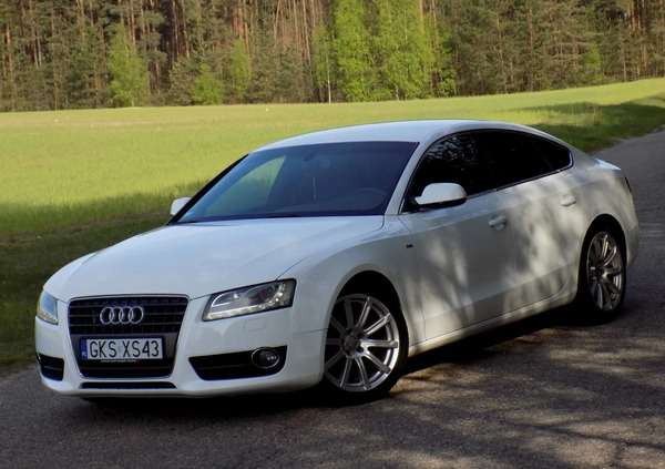 Audi A5 cena 43999 przebieg: 210000, rok produkcji 2011 z Kościerzyna małe 742